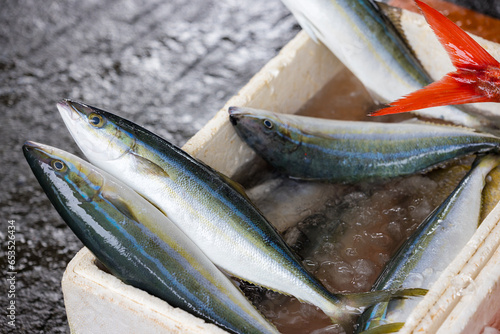 Fresh raw warasa sell in the wet market photo