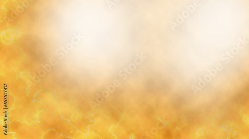 Orange smoke overlay background with thunderbolt, orange flowing smoke isolated on a transparent background. fog overlay, png, illustration