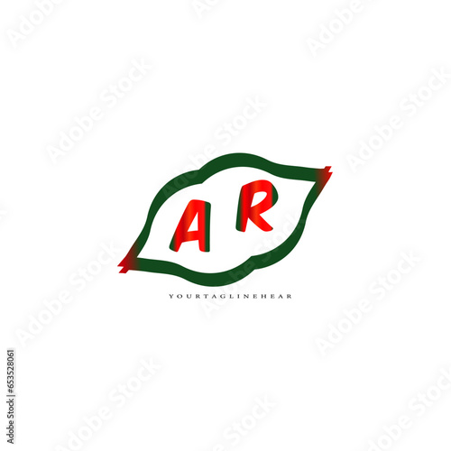creative leap logo with gradient colour for your cosmetics business.