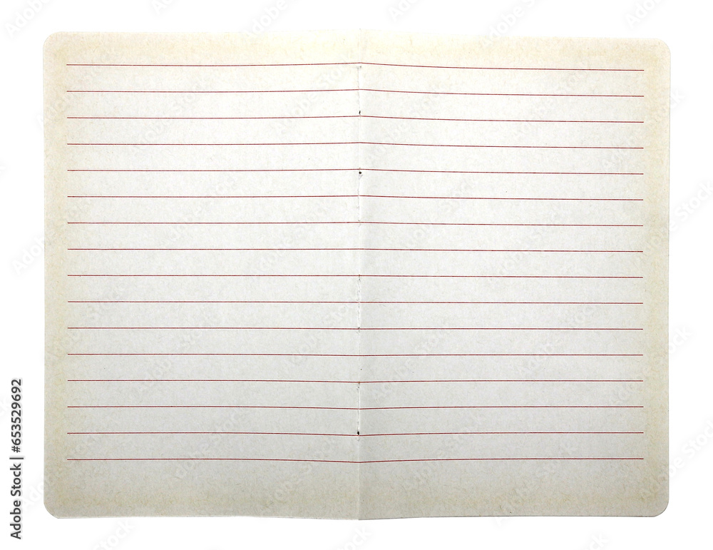 White paper with lines on transparent background png file. White paper with lines on transparent background png file.