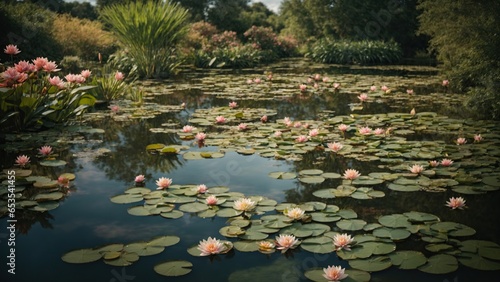 water lilies