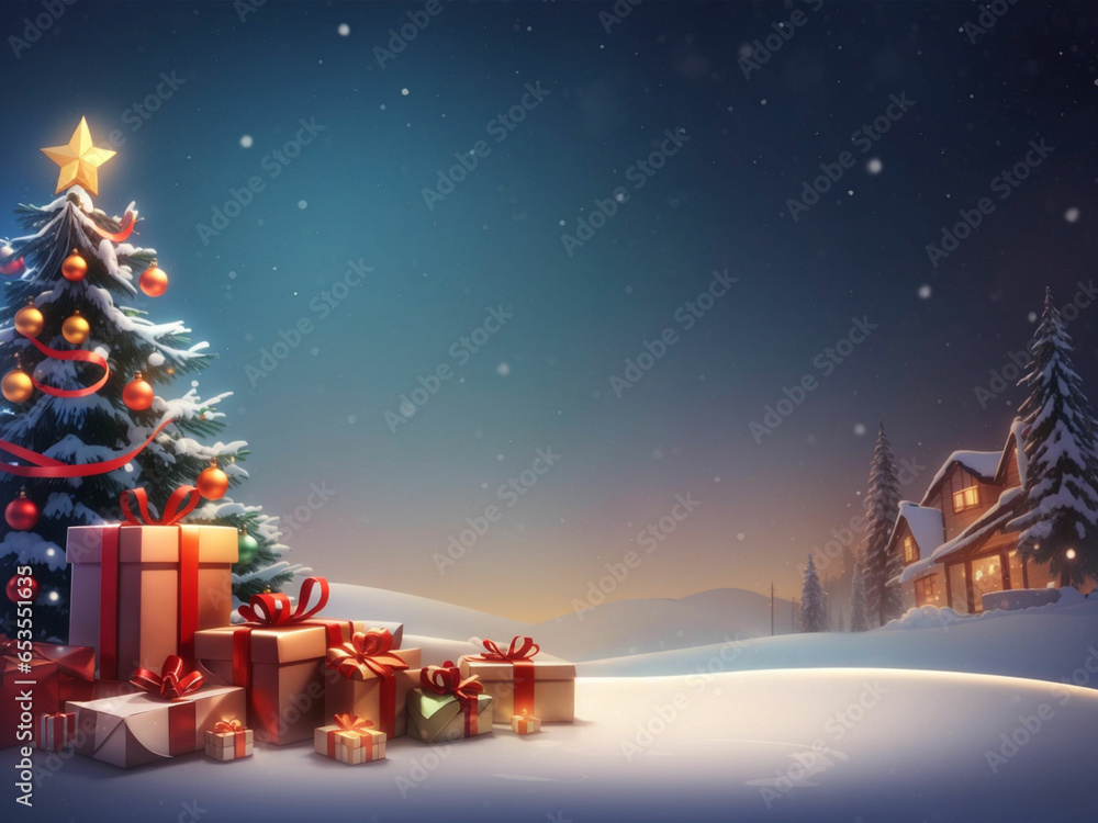 charistmas gift background charistmas gift background