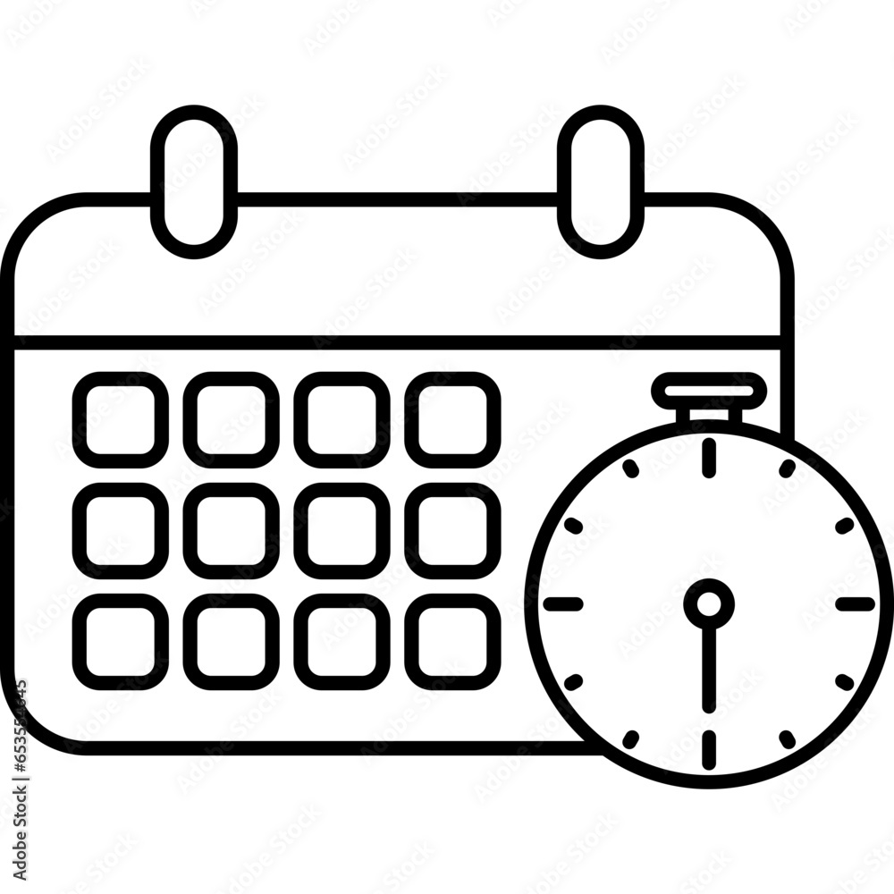 Date Time Icon Date Time Icon