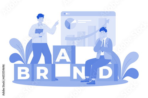 Brand strategist integrating SEO into branding strategy.
