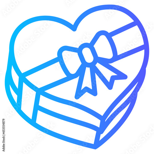 gift box gradient icon