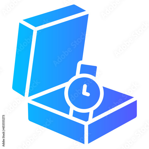 watch gradient icon