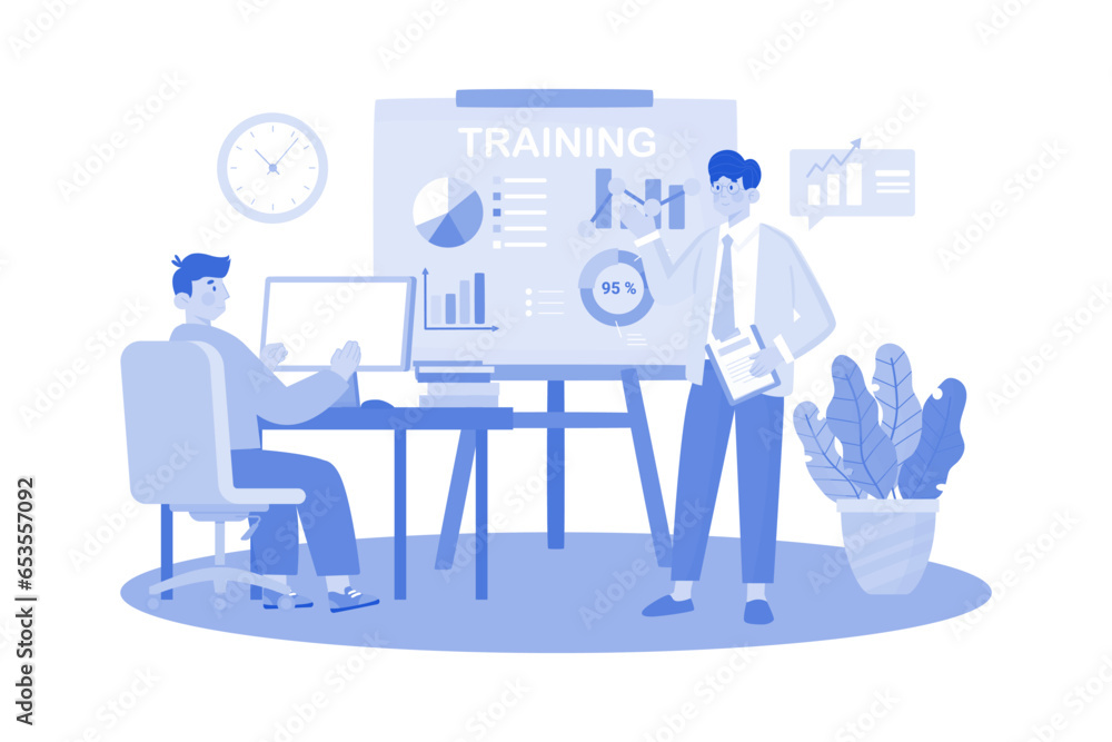 Training manager developing team training programs. Training manager developing team training programs.