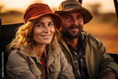 Exploring Nature's Treasure Trove: A Couple on an Enchanted Safari Adventure