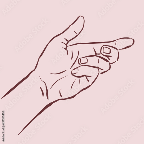 hand illustration vector for illustration card decoration