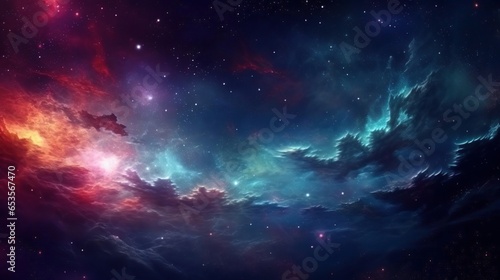 science fiction wallpaper Beauty of deep space Col