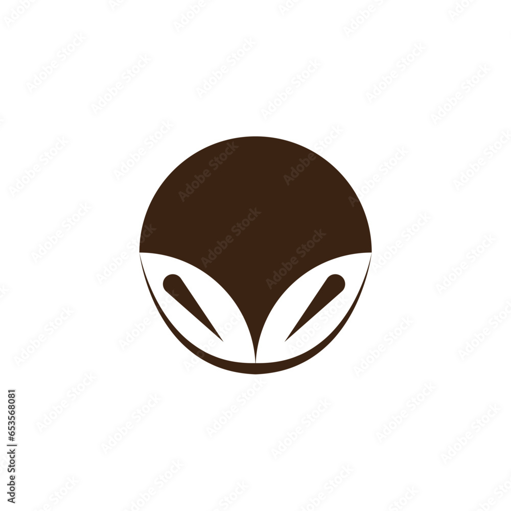 abstract owl logo icon design illustration. abstract owl logo icon design illustration.