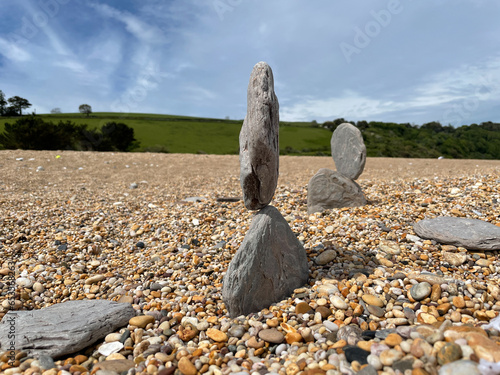 Canvas Print Stone Balancing, natural beauty