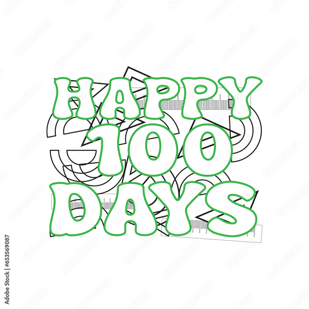Happy 100 days, 100 days school t shirt. Happy 100 days, 100 days school t shirt.