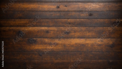 Surface of the old brown wood texture. Old dark textured wooden background. Top view.