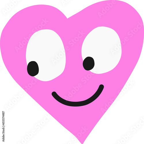 heart with a smile