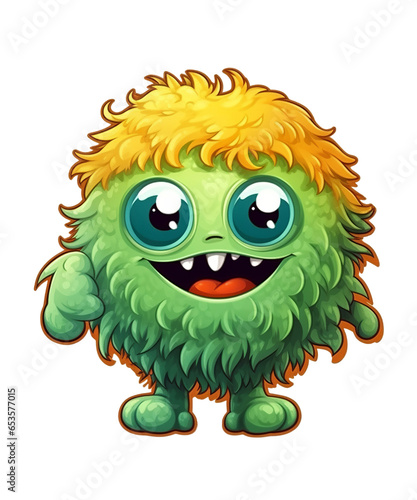 funny green monster clipart watercolor clip art water color & png