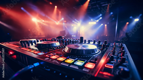Modern DJ controller © Anaya