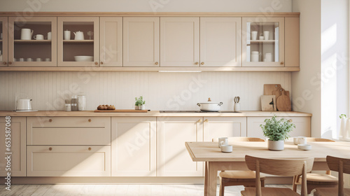 Scandinavian classic kitchen