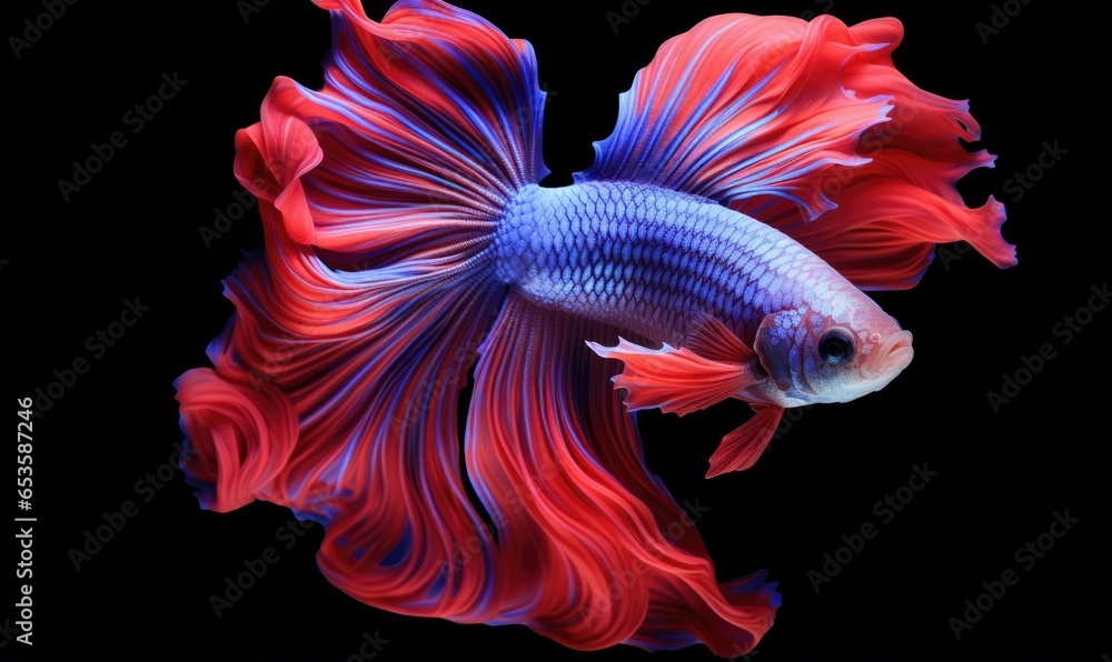 Beautiful colorful Beta fish Beautiful colorful Beta fish