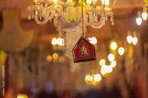 Indian hindu marriage hanging decorative Toran, A ritual of marriage