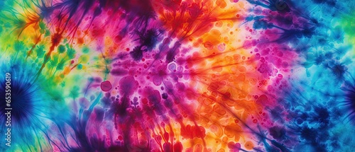 seamless Tie Dye pattern abstract colorful background