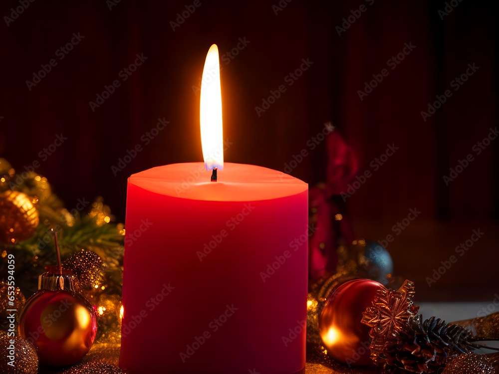 christmas candle and decorations christmas candle and decorations