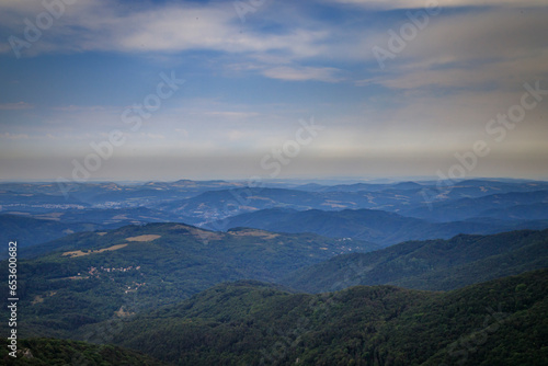 View from Uzana area  Gabrovo  Bulgaria