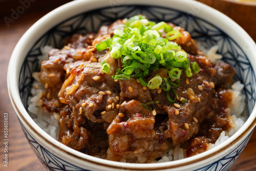 カルビ丼