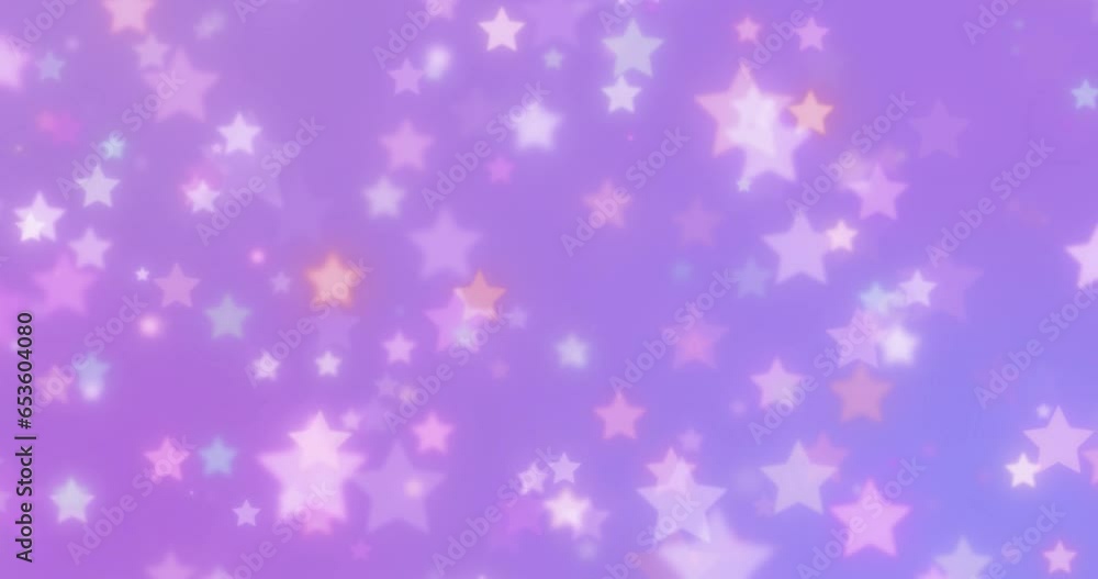 Animated stars background in pink tones. Animated stars background in pink tones.
