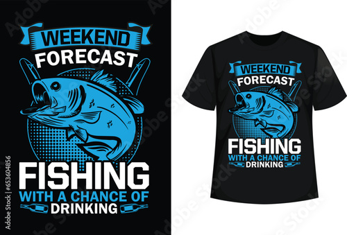 Fishing Graphic T-shirt Design