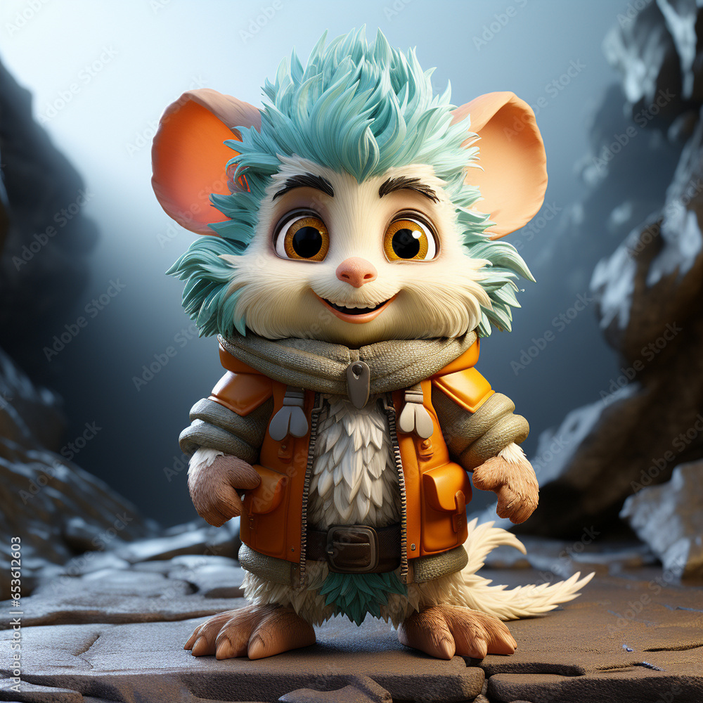 little mouse By Generated AI little mouse By Generated AI