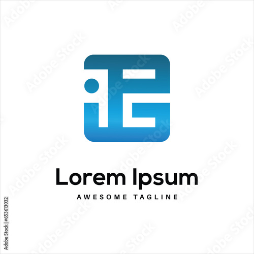 Free Download IPG Letter Logo Design Free Icon - GFXLoad