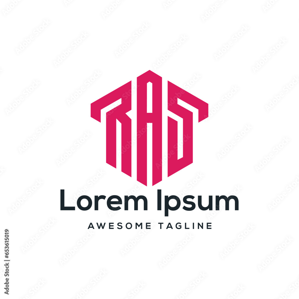 RAS Letter Logo Design Free Icon RAS Letter Logo Design Free Icon