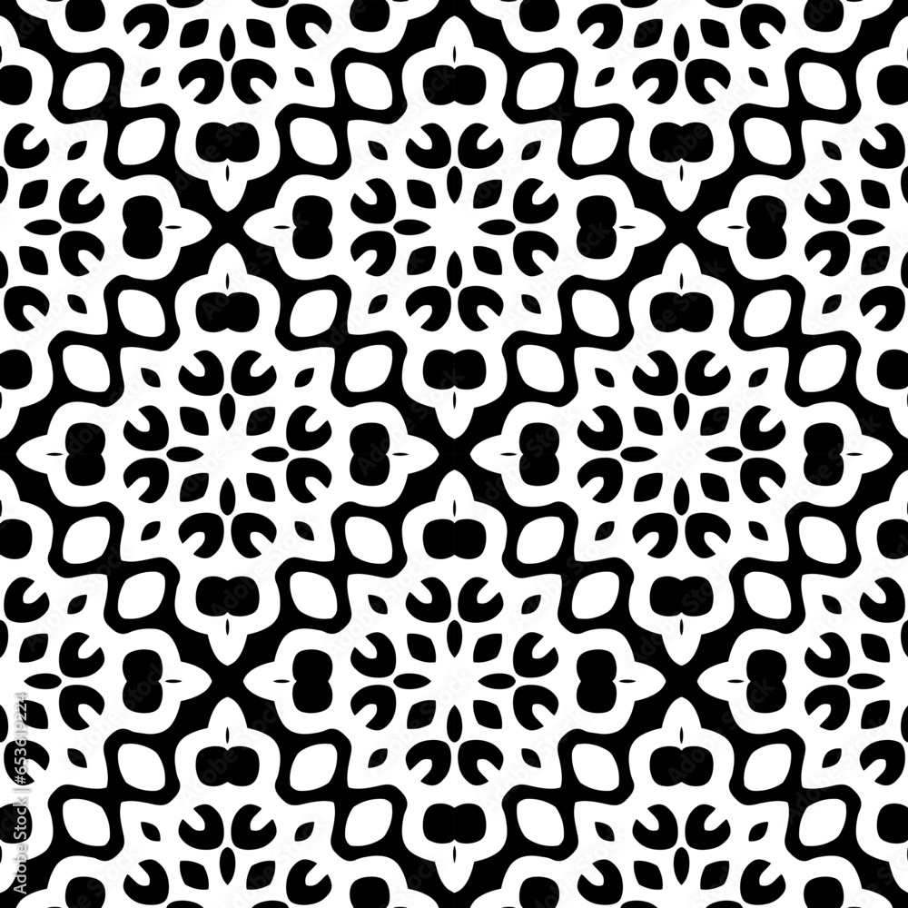 White background with black pattern. Seamless texture for fashion, textile design, on wall paper, wrapping paper, fabrics and home decor. Simple repeat pattern. White background with black pattern. Seamless texture for fashion, textile design, on wall paper, wrapping paper, fabrics and home decor. Simple repeat pattern.