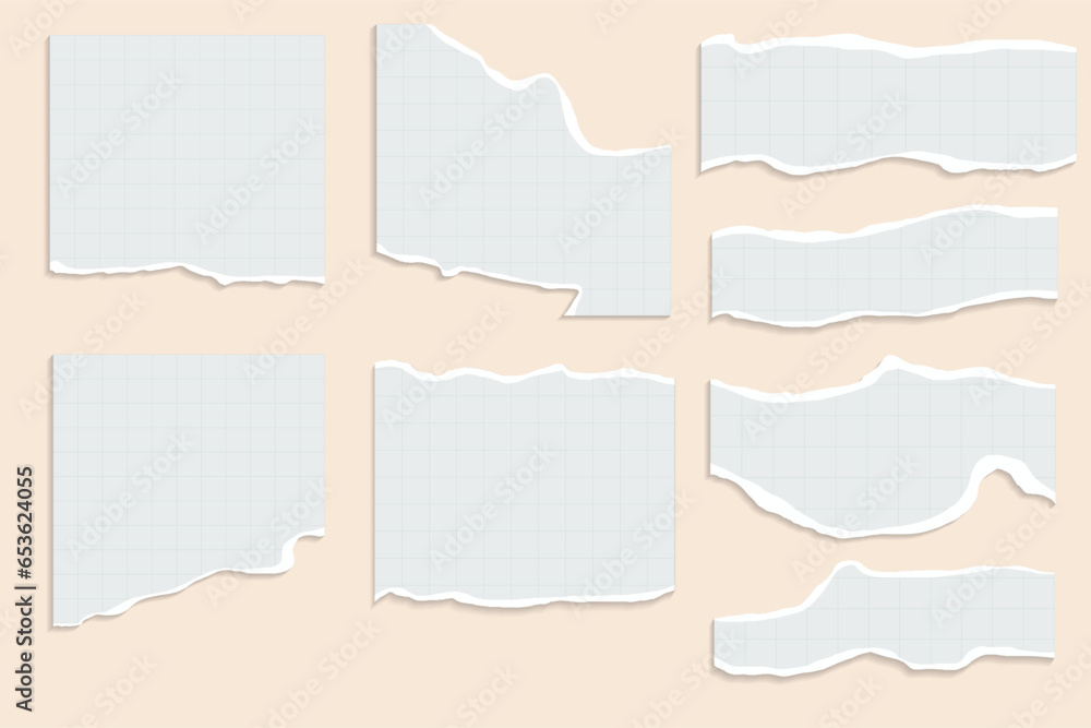 vector Realistic collection of torn paper sheets on transparent background eps 10
vector Realistic collection of torn paper sheets on transparent background eps 10