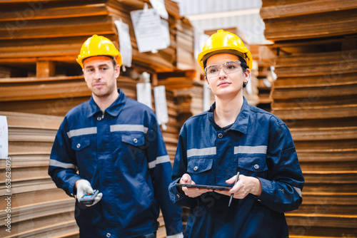 Professional worker in safe...