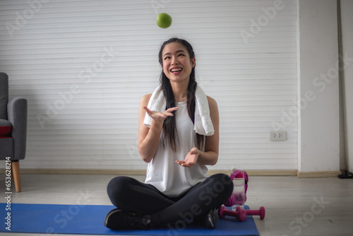 Healthy and Sportive woman ...