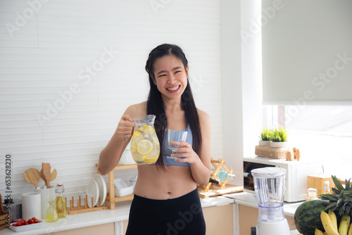 Healthy and Sportive woman ...