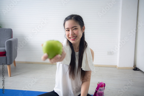 Healthy and Sportive woman ...