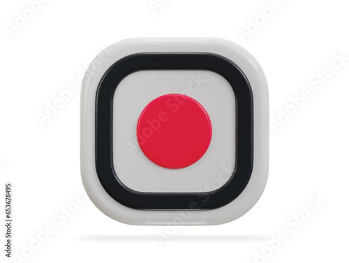 3d rendering icon illustration