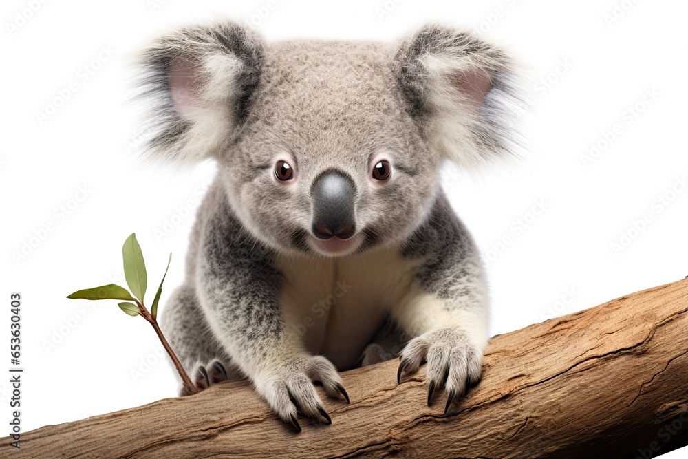 Obraz premium Koala isolated on white background