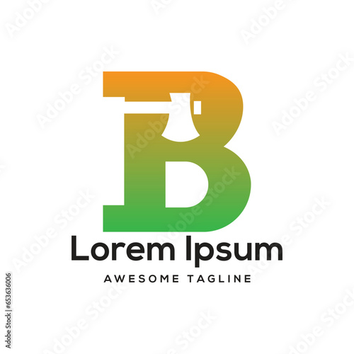 B Letter Logo Design Free Icon Rahim By Designer