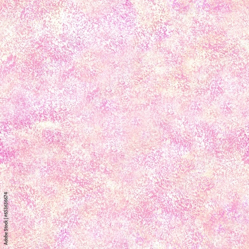 Pink watercolour abstract seamless pattern