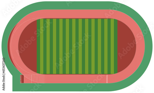 陸上競技場9レーン_01