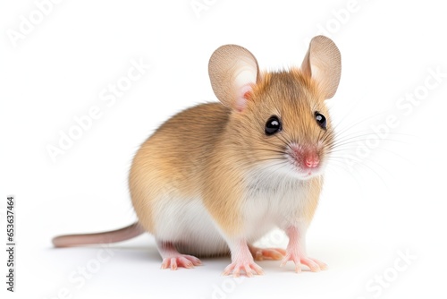 Mouse isolated on white background