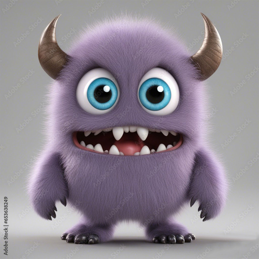 cute little monster smooth skin soft fur bright eyes cute little monster smooth skin soft fur bright eyes