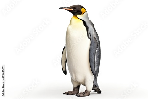 Penguin isolated on white background