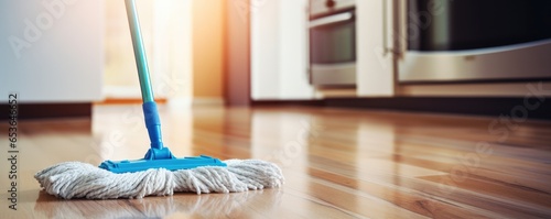 A Cropped Image Of A Young Woman Efficiently Wielding A Mop While Diligently Cleaning The Floors Of Her House Demonstrating Her Dedication To Cleanliness