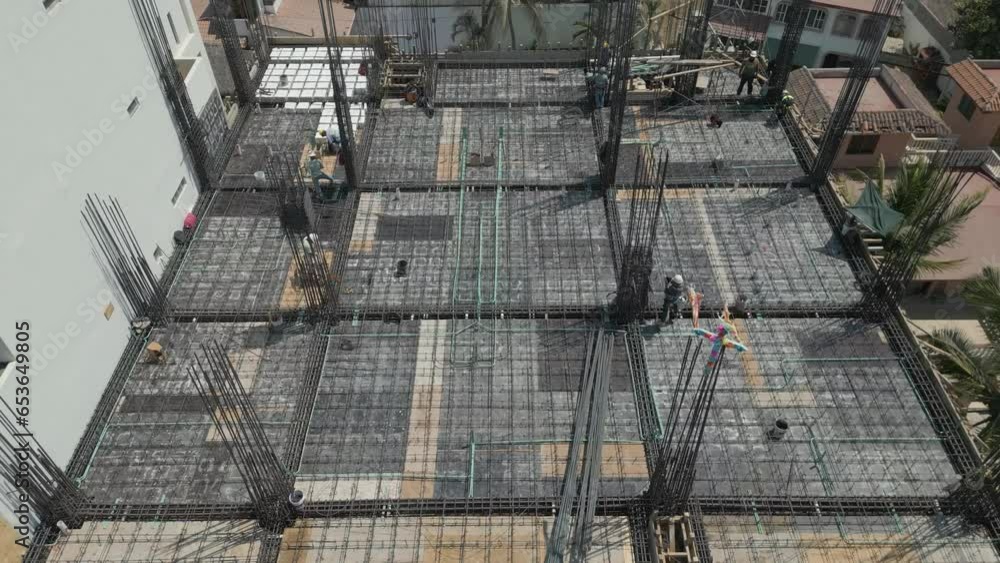 ACERO BARILLAS CONSTRUCCIÓN TRABAJADORES