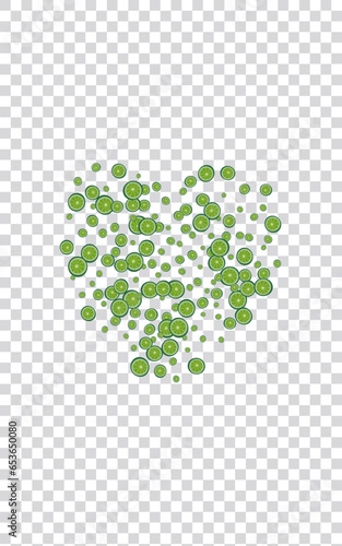 Sunny Lemon Background Transparent Vector. Template Decoration. Greenish Citrus Half. Freshness Lime Yellow Set.